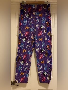 DISNEY X JOEY CHOU Purple Character Sleep Lounge Pants